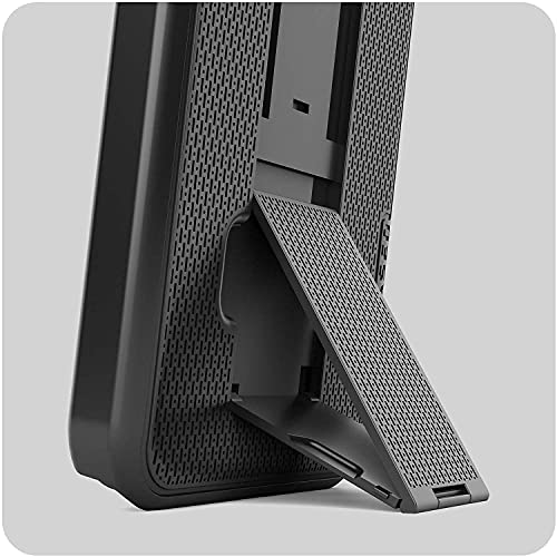 Encased DuraClip Designed for iPhone 13 PRO Belt Clip Case (2021) Slim Phone Cover with Holster (Black) - size: iPhone 13 Pro