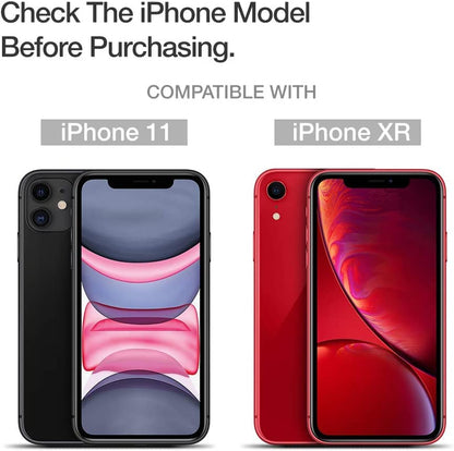Trianium Tempered Glass Screen Protector Designed for Apple iPhone 11 (2019) / iPhone XR (2018), 3 Pack HD 0.25mm Glass 9H Film (w/Alignment Case Tool included)