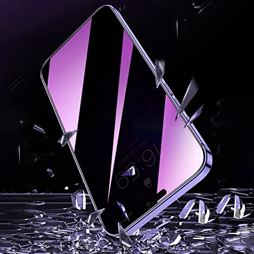 Compatible with iPhone 14 Pro Max Privacy Screen Protector - color: For iphone 14 Pro Max Purple