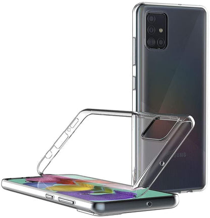 MaiJin Case for Samsung Galaxy A51 5G (6.5 inch) Soft TPU Rubber Gel Bumper Transparent Back Cover