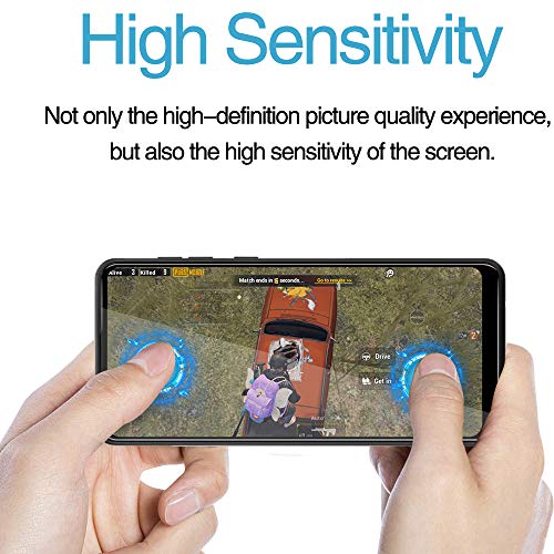 [2 Pack] for Samsung Galaxy A21/A21S Privacy Screen Protector, [Full Coverage] Anti Spy HD Clarity 9H Tempered Glass Screen Protector, Scratch Resistant, Bubble Free, Easy Insall, Case Friendly (6.5 - size: Samsung Galaxy A21/A21S