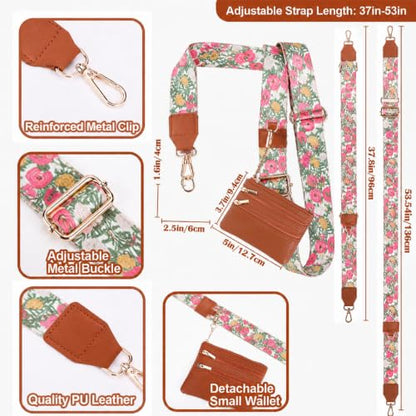 XANGNIER Clip and Go Strap for Phone with Wallet Crossbody,Multicolor 27 - color: Multicolor 27