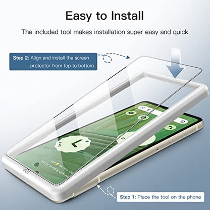 JETech Screen Protector for Google Pixel 7, 2+2 Pack - size: Pixel 7