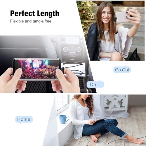 iPhone Cable 5 Pack(3/3/6/6/10FT) MFI Certified Lightning Cable