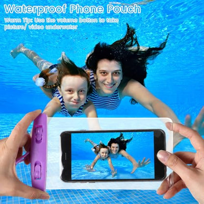 40 Pack Universal Clear Waterproof Phone Pouch, Colorful - color: Colorful