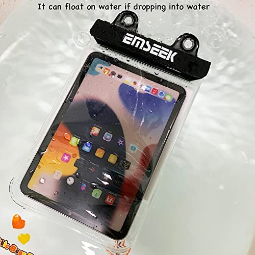 Waterproof Ebook Reader Case Holder Tablet Cover Bag eReader Dry Pouch for Amazon Kindle Paperwhite Oasis Fire 7 Nook Kobo iPad mini Samsung Tab Google Nexus Up to 8.5” (Pink) - color: Pink