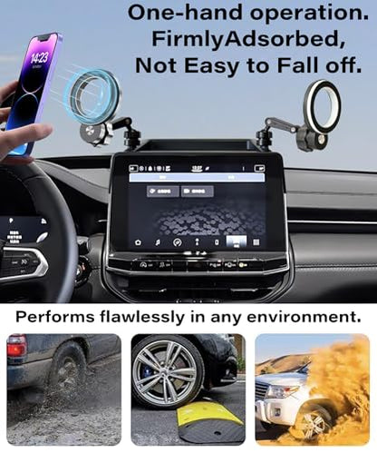 Car Phone Holder for 2022-2026 Jeep Compass 10.1-inch Screen Accessories - size: for 2022-2026 Jeep Compass(10.1 Inch+Storage Tray)