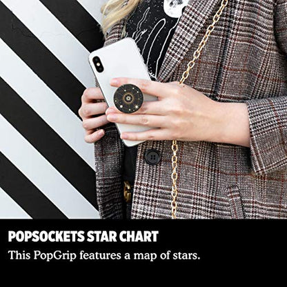 PopSockets Phone Grip with Expanding Kickstand, Adhesive Grip - Star Chart - color: Star Chart, style: Adhesive