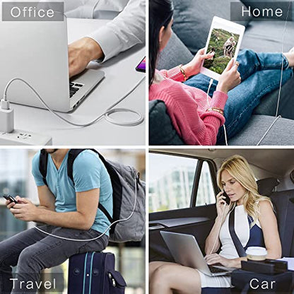 iPhone Charger Apple MFi Certified Cable,3 Pack 3FT USB-A to iPhone Cable - size: 3FT