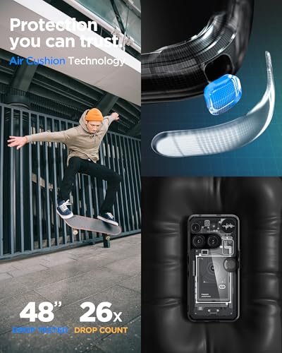 Spigen Ultra Hybrid Designed for Nothing Phone 3 Case (2025) [Anti-Yellowing] - Zero One - color: Zero One, size: Nothing Phone (3)