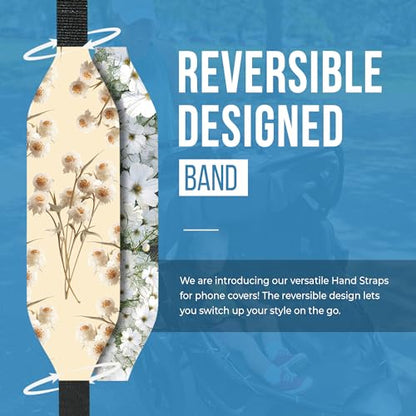 Switchbands Phone Grip Strap |Nature & Floral - color: Baby's Breath