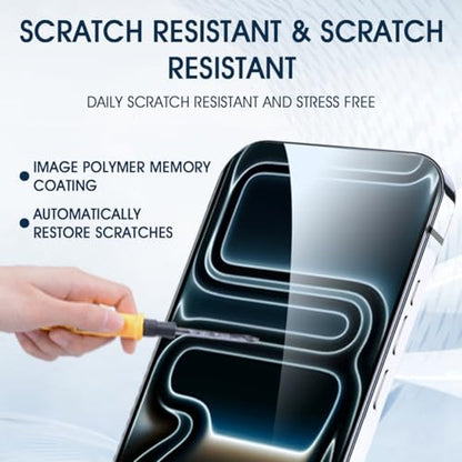 1 Packs Hydrogel Film Screen Protector(Not Glass) + 1 Packs Tempered Glass Camera Lens Protector For iPhone 11