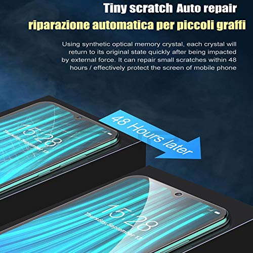 High Sensitivity Hydrogel Screen Protector for OnePlus 15, 2 Pieces Upgraded Transparent Soft TPU Protective Film (NOT Tempered Glass) [Clear HD] - color: OnePlus 15