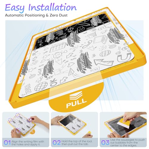 OMOTON PAPERSENSE Paper Screen Protector for iPad Air 5/4th & iPad Pro 11 - size: Pro 11'' (2022-2018), Air 10.9" (5th/4th)