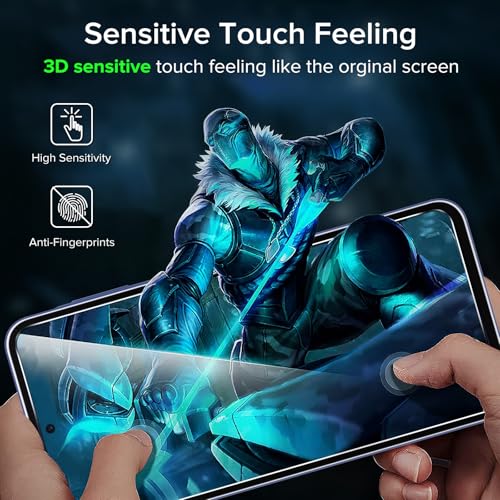ivoler Screen Protector for Samsung Galaxy A57 5G Tempered Glass 3-Pack - size: Samsung Galaxy A57 6.7"