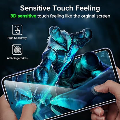ivoler Screen Protector for Samsung Galaxy A57 5G Tempered Glass 3-Pack - size: Samsung Galaxy A57 6.7"