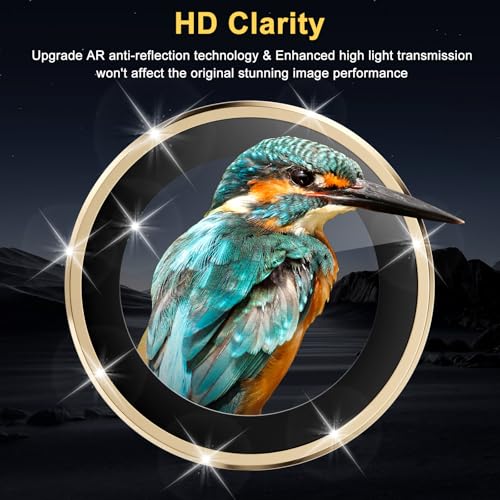 Camera Lens Protector for Samsung Galaxy S26 Ultra, Gold - color: Gold