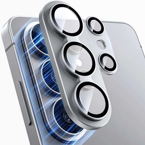 WSKEN for Samsung Galaxy S26 Ultra Camera Lens Protector - Full Coverage - color: Silver
