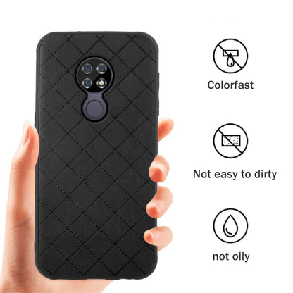 for Cricket Ovation 1 U705AC/AT&T Radiant Max 4G U705AA Case Black | Rugged Thin Slim, Cell Accessories, Anti-Slip, Fit Rubber TPU Mobile Phone Silicone Cover for ATT 6.5 Women Men - color: Black