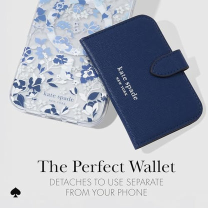 kate spade new york Morgan Magnetic Card Holder/Wallet - Navy - color: Morgan - Navy
