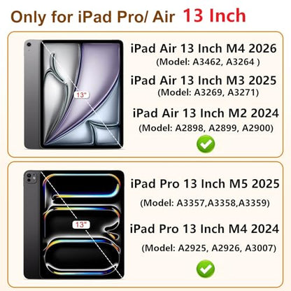 360° 4 Way Privacy Screen Protector for iPad Pro 13 Inch/Air 13" - color: iPad Air 13"/ iPad Pro 13"