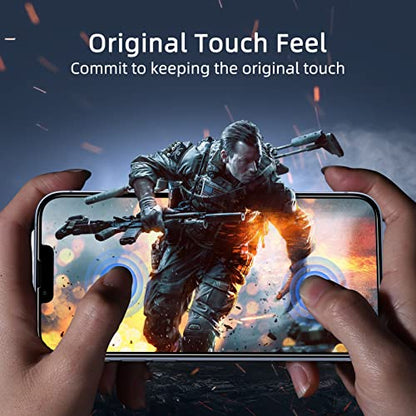 ruwa Privacy Screen Protector for iPhone 13/13 Pro/14/16e [2-Pack][6.1 Inch] Display Tempered Glass Film with Easy Installation Frame, Ultra HD, 9H Hardness, Scratch Resistant, Case Friendly - size: for iPhone 13/13 Pro/14/16e-6.1 inch 2-Pack