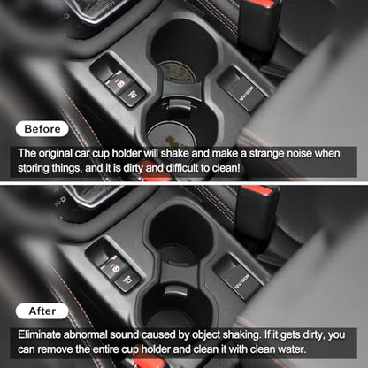 smabee Center Console Cup Holder for Subaru Forester 2025 (Not Fit 2026+) - size: Center Console Cup Holder Insert