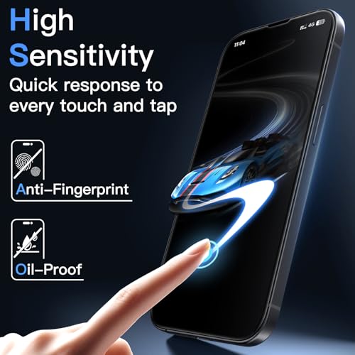 JETech Anti-Reflective 9H+ Screen Protector for iPhone 17e/16e, 2-Pack - size: iPhone 17e/16e