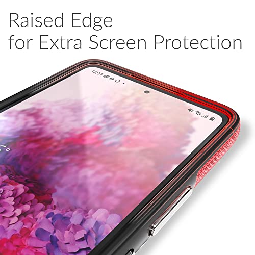 Crave for Samsung Galaxy A53 Case, Shockproof Protection Dual Layer Case for Galaxy A53 5G (6.5 inch) - Red - color: Red