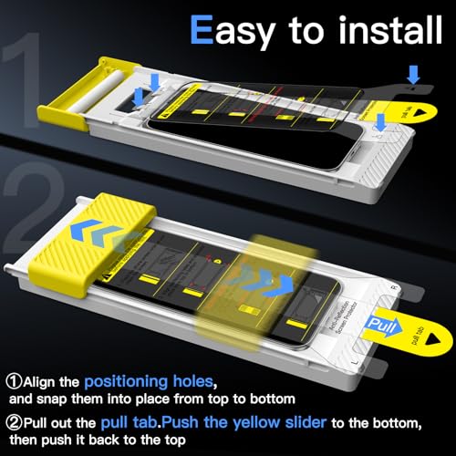 JETech Anti-Reflective 9H+ Screen Protector for iPhone 17 Pro Max, 2-Pack - size: iPhone 17 Pro Max