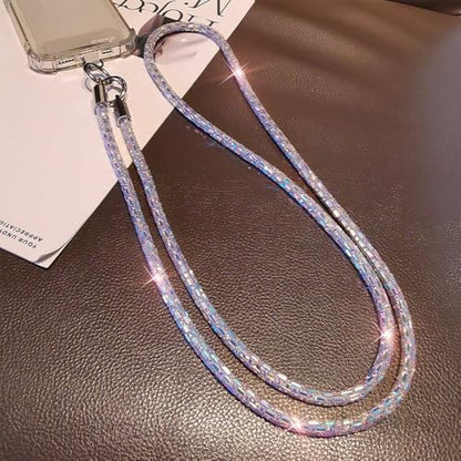 Phone Lanyard, On-the-Go Universal Crossbody Strap Neck Lanyard with Phone Tether Patches for Most Cellphones - color: L