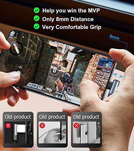 USB to USB C Cable Right Angle 3.1A Fast Charging Carplay 2-Pack 6.6ft 20ft - color: grey, size: 20ft+6.6ft