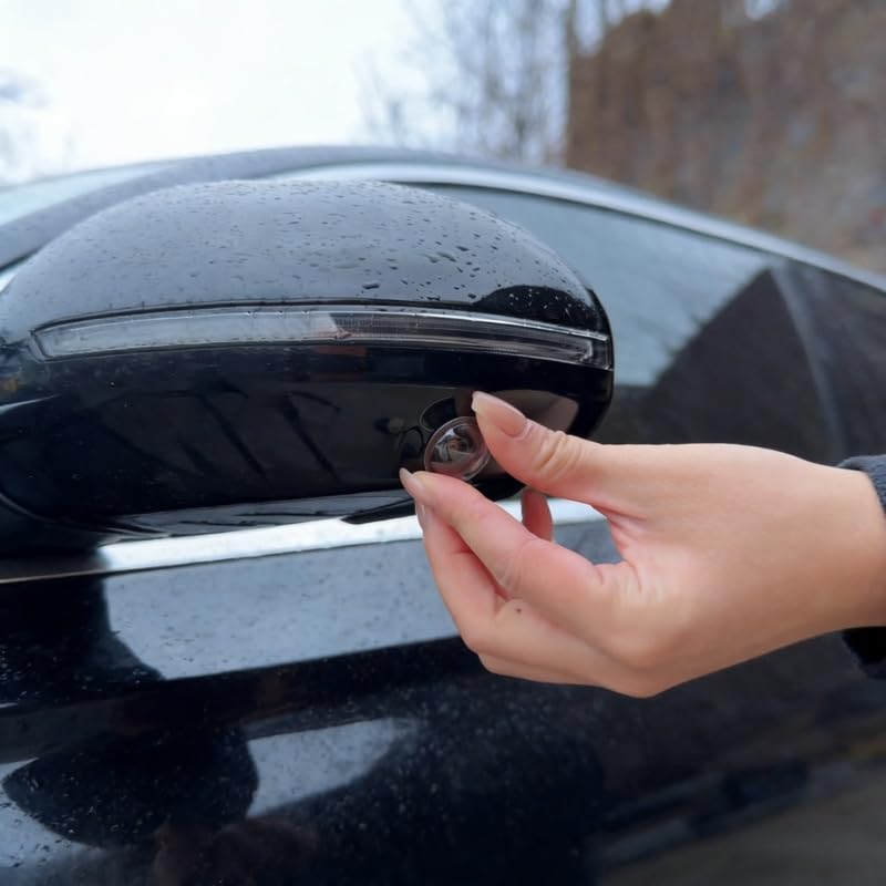 Car Camera Lens Protector,Car 360 Panoramic Camera Protective Cover,Clear Transparency Weatherproof Cars Backup Cameras Protection,Anti-Glare,Anti-Rain,Anti-Collision (2)