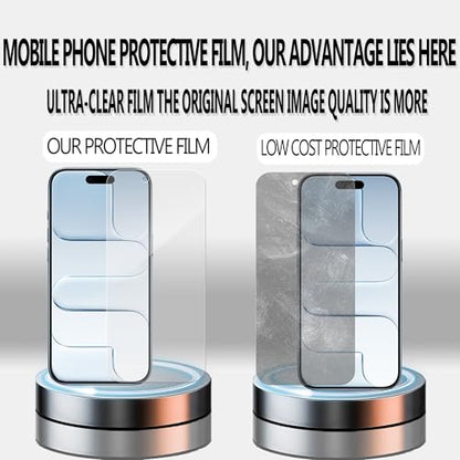 Anti Glare Matte Screen Protector For iPhone Air Tempered Glass Anti Fingerprint Film 2-Pack with Easy Alignment Tool