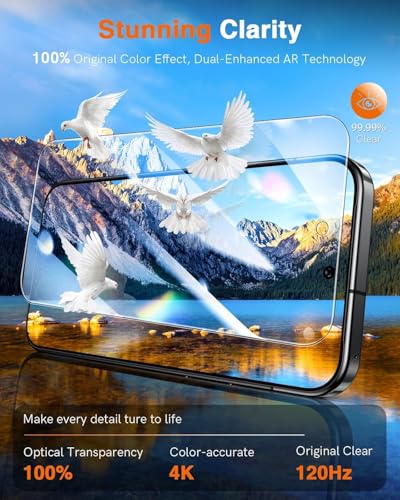 LK 2 Pack for Google Pixel 10 Pro Screen Protector [Auto Dust-Elimination] - size: Pixel 10 Pro