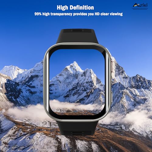 6 Pack Compatible for Amazfit Bip Max Screen Protector, Flexible TPU Film [Not Glass], Full Coverag, HD Clear Easy Install, Bubble Free for Amazfit Bip Max Screen Protector - size: RM6-Amazfit Bip Max-US