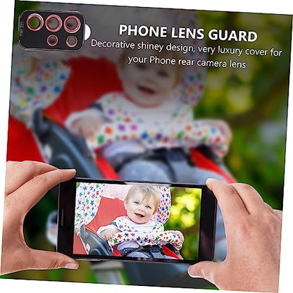 Veemoon Camera Lens Protector for Ultra Anti-scratch Lightweight Guard Compatible with Mobile Phone Cases High Transparency Raised Design for Maximum Protection