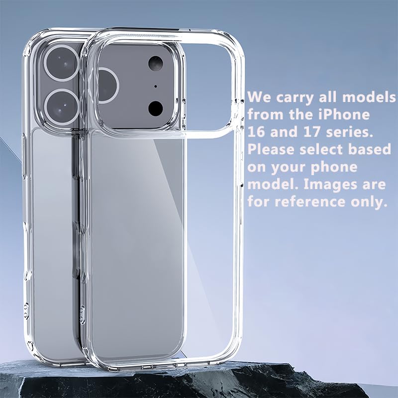 Transparent, TPU, Shock-Resistant Case, Various Models, for Phone Protection, 16