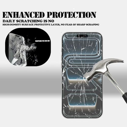 Anti Glare Matte Screen Protector For iPhone 17 Promax Tempered Glass Anti Fingerprint Film 2-Pack with Easy Alignment Tool