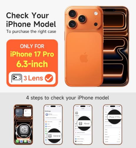 SURITCH for iPhone 17 Pro Case with Camera Control Cover, Camera Cover and Adjustable Kickstand, Compatible with MagSafe, Shockproof Bumper Protective Cases 6.3 Inch, Blue - color: Blue, size: IPhone 17 Pro-6.3"