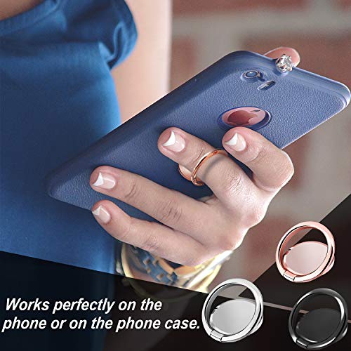 Finger Ring Stand & Magnetic Mount Set, Fits iPhone & Android Smartphones - color: Finger Ring Stand & Magnetic Mount