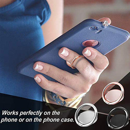 Finger Ring Stand & Magnetic Mount Set, Fits iPhone & Android Smartphones - color: Finger Ring Stand & Magnetic Mount