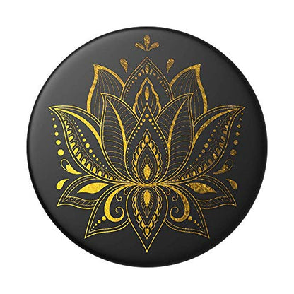 PopSockets Adhesive Phone Grip, Holder- Golden Prana Black - color: Black Prana, style: Adhesive