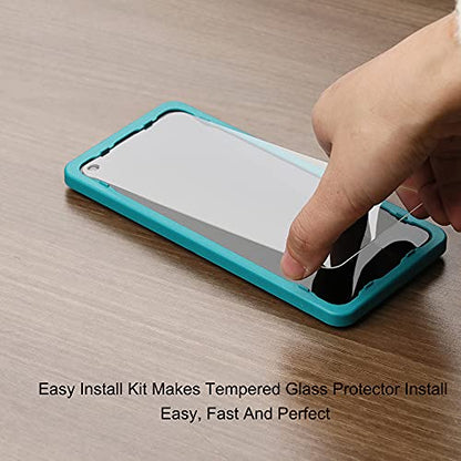 Ibywind Screen Protector For OnePlus Nord N10 5G,with 2Pcs Tempered Glass,1Pc Back Carbon Fiber Skin Protector[Fingerprint Reader,Easy to install] - size: OnePlus Nord N10