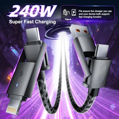 USB A/C Charging Cable,USB C Multi Charging Cable