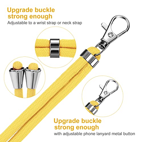 Weewooday 4 Pcs Phone Lanyard Crossbody Phone Strap Universal Cellphone Neck Lanyard with Patch for Women, Anti Theft(Fresh Color Series) - color: Fresh Color Series
