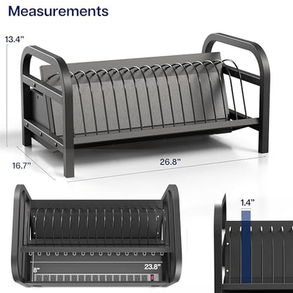 VIVO Black 16-Bay Locking Laptop Open Charging Station, STAND-LAPC3-L - size: 16-Bay + Lock