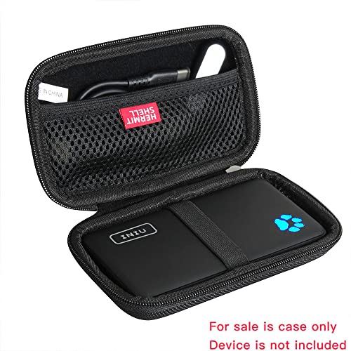 Hermitshell Hard Travel Case for INIU Portable Charger 10000mAh Power Bank [2022 Version] (Black) - color: Black
