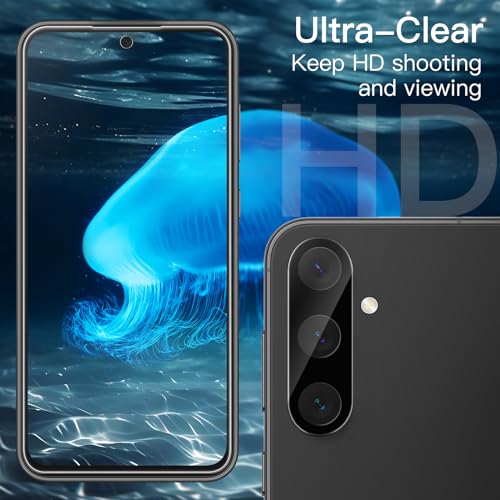 JETech Screen Protector for Galaxy S23 FE, 2+2 Pack - size: Galaxy S23 FE