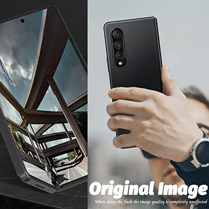 Orzero (2 Pack) Camera Lens Protector Compatible for Samsung Galaxy Z Fold 4 5G, Protector de Cámera Tempered Glass 9 Hardness HD Anti-Scratch Bubble-Free - size: Samsung Galaxy Z Fold 4 5G
